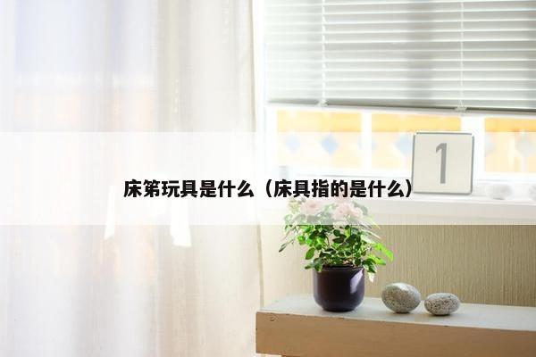 床笫玩具是什么（床具指的是什么）