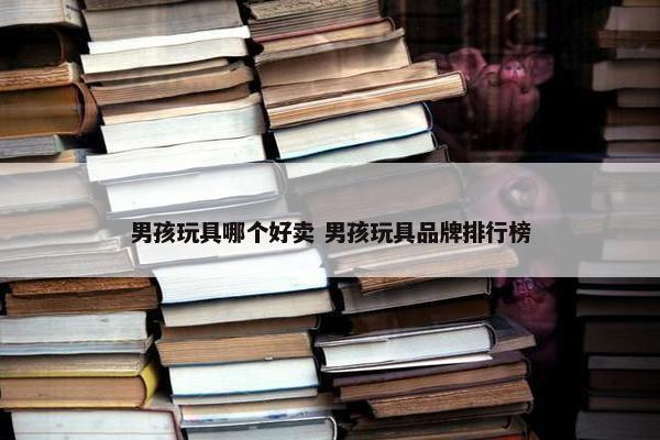 男孩玩具哪个好卖 男孩玩具品牌排行榜