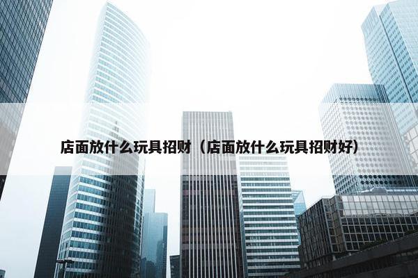 店面放什么玩具招财（店面放什么玩具招财好）