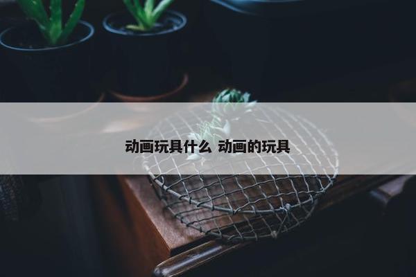 动画玩具什么 动画的玩具