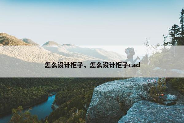 怎么设计柜子，怎么设计柜子cad