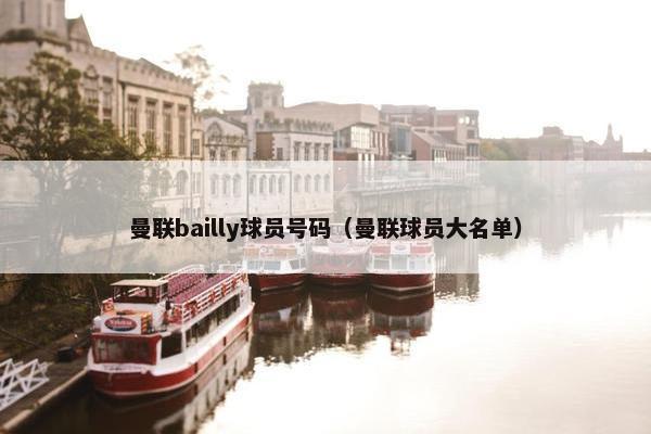 曼联bailly球员号码（曼联球员大名单）