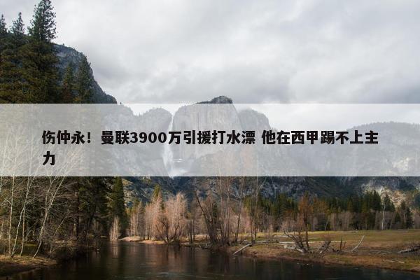 伤仲永！曼联3900万引援打水漂 他在西甲踢不上主力