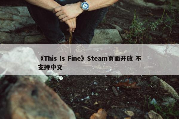 《This Is Fine》Steam页面开放 不支持中文