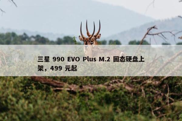 三星 990 EVO Plus M.2 固态硬盘上架，499 元起