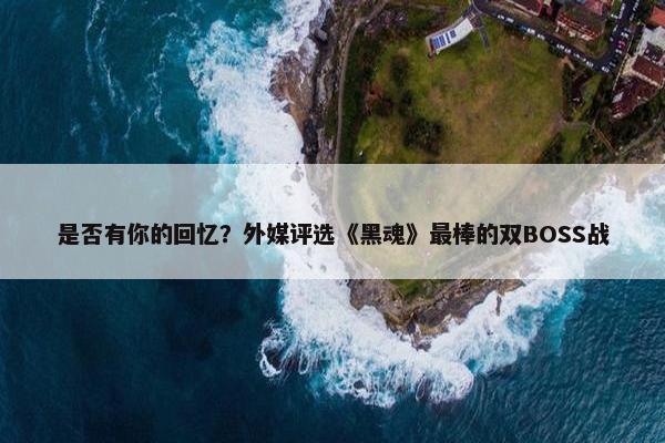 是否有你的回忆？外媒评选《黑魂》最棒的双BOSS战