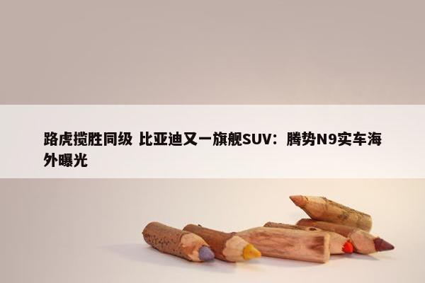 路虎揽胜同级 比亚迪又一旗舰SUV：腾势N9实车海外曝光