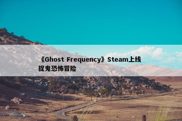 《Ghost Frequency》Steam上线 捉鬼恐怖冒险