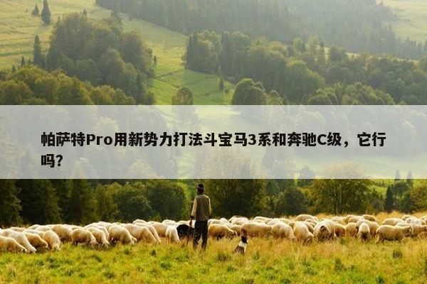 帕萨特Pro用新势力打法斗宝马3系和奔驰C级，它行吗？