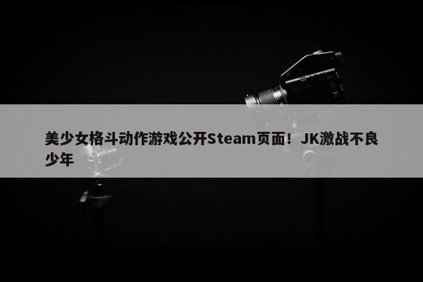 美少女格斗动作游戏公开Steam页面！JK激战不良少年