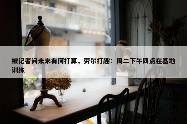 被记者问未来有何打算，劳尔打趣：周二下午四点在基地训练