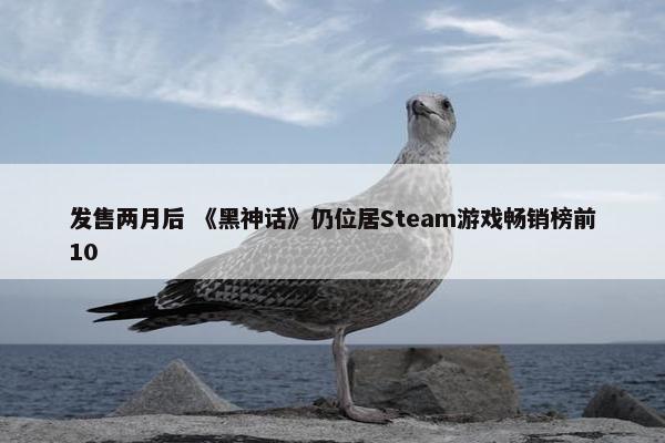 发售两月后 《黑神话》仍位居Steam游戏畅销榜前10