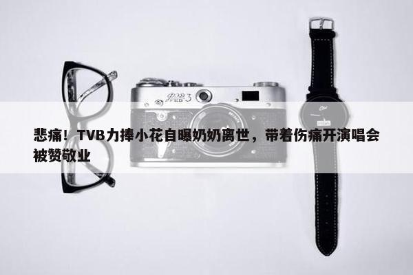 悲痛！TVB力捧小花自曝奶奶离世，带着伤痛开演唱会被赞敬业