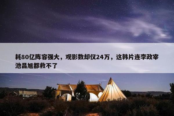 耗80亿阵容强大，观影数却仅24万，这韩片连李政宰池昌旭都救不了