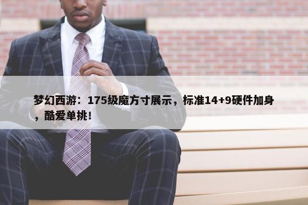 梦幻西游：175级魔方寸展示，标准14+9硬件加身，酷爱单挑！