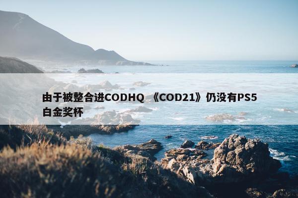 由于被整合进CODHQ 《COD21》仍没有PS5白金奖杯