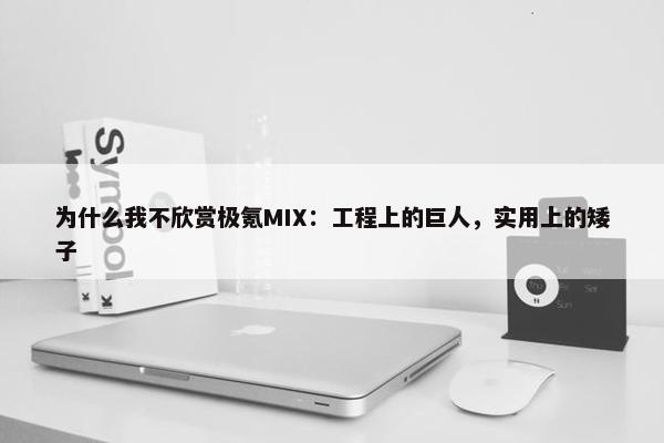 为什么我不欣赏极氪MIX：工程上的巨人，实用上的矮子