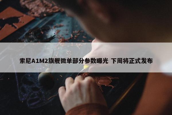 索尼A1M2旗舰微单部分参数曝光 下周将正式发布