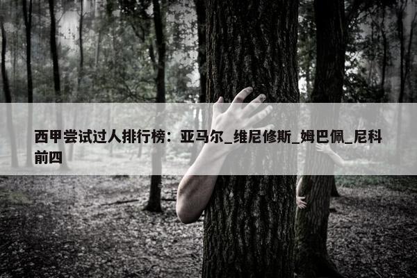 西甲尝试过人排行榜：亚马尔_维尼修斯_姆巴佩_尼科前四