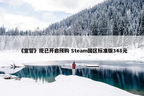 《宣誓》现已开启预购 Steam国区标准版348元