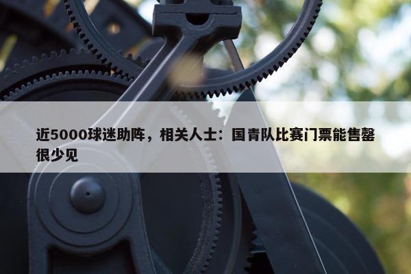 近5000球迷助阵，相关人士：国青队比赛门票能售罄很少见