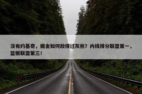 没有约基奇，掘金如何敌得过灰熊？内线得分联盟第一，篮板联盟第三！