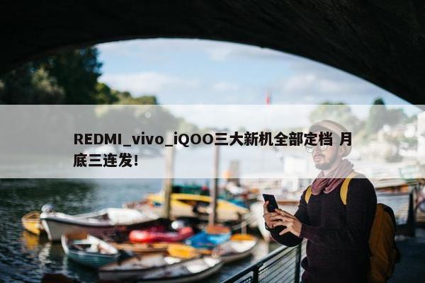 REDMI_vivo_iQOO三大新机全部定档 月底三连发！